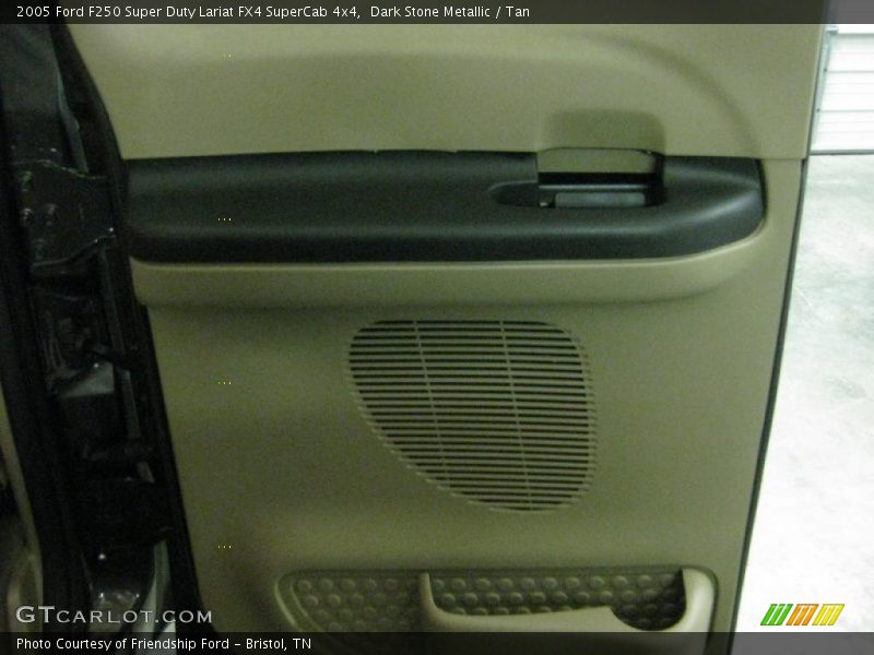 Dark Stone Metallic / Tan 2005 Ford F250 Super Duty Lariat FX4 SuperCab 4x4