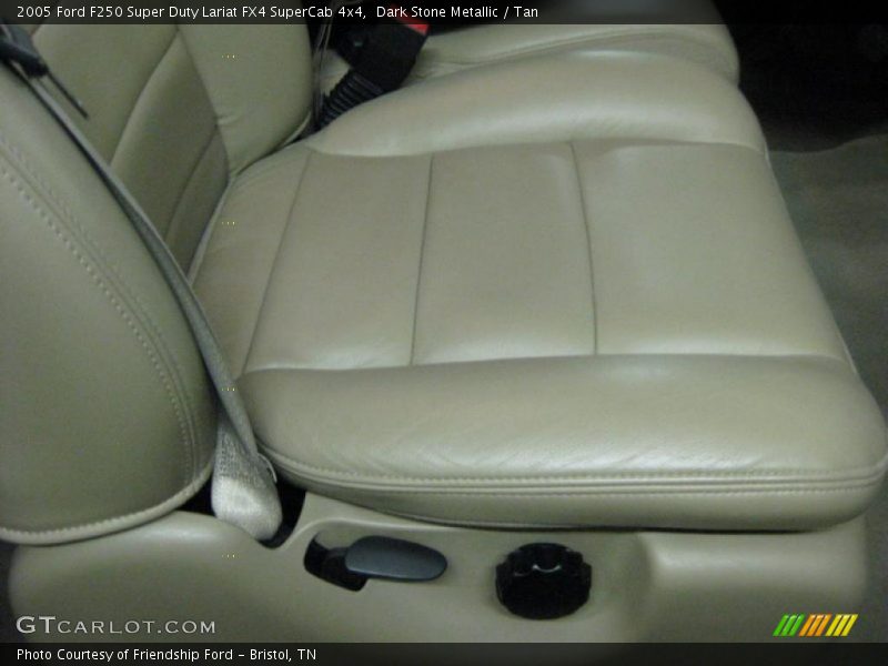 Dark Stone Metallic / Tan 2005 Ford F250 Super Duty Lariat FX4 SuperCab 4x4