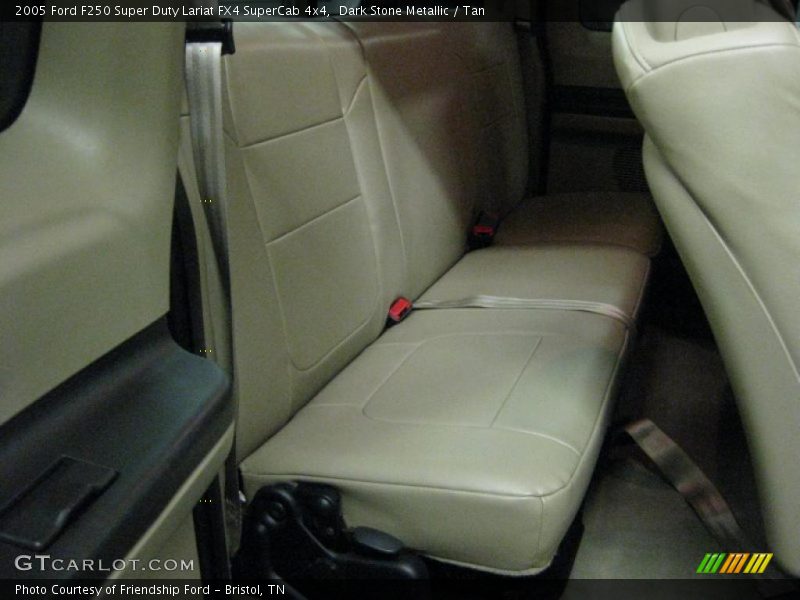 Dark Stone Metallic / Tan 2005 Ford F250 Super Duty Lariat FX4 SuperCab 4x4