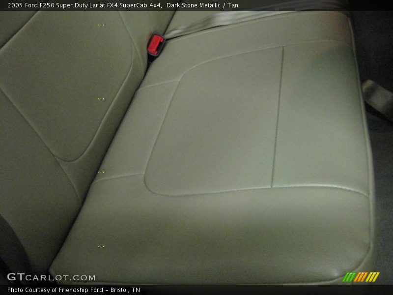 Dark Stone Metallic / Tan 2005 Ford F250 Super Duty Lariat FX4 SuperCab 4x4