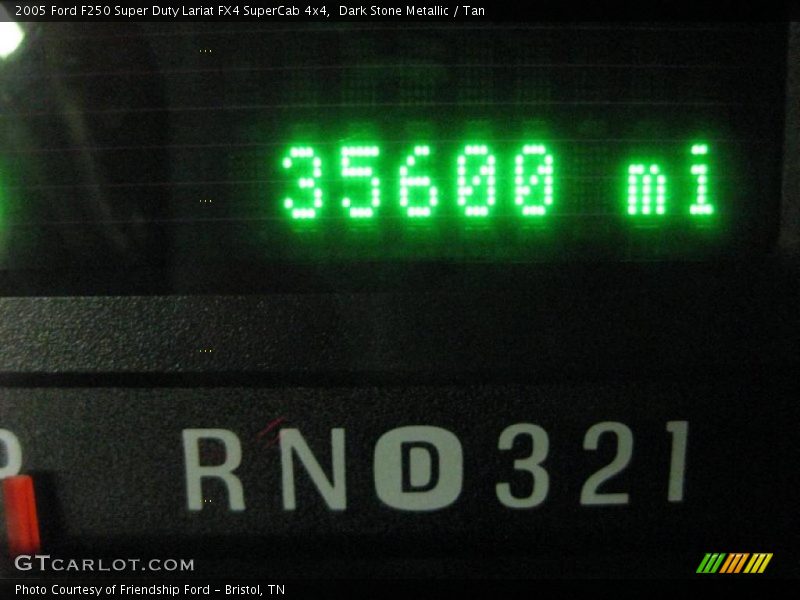 Dark Stone Metallic / Tan 2005 Ford F250 Super Duty Lariat FX4 SuperCab 4x4