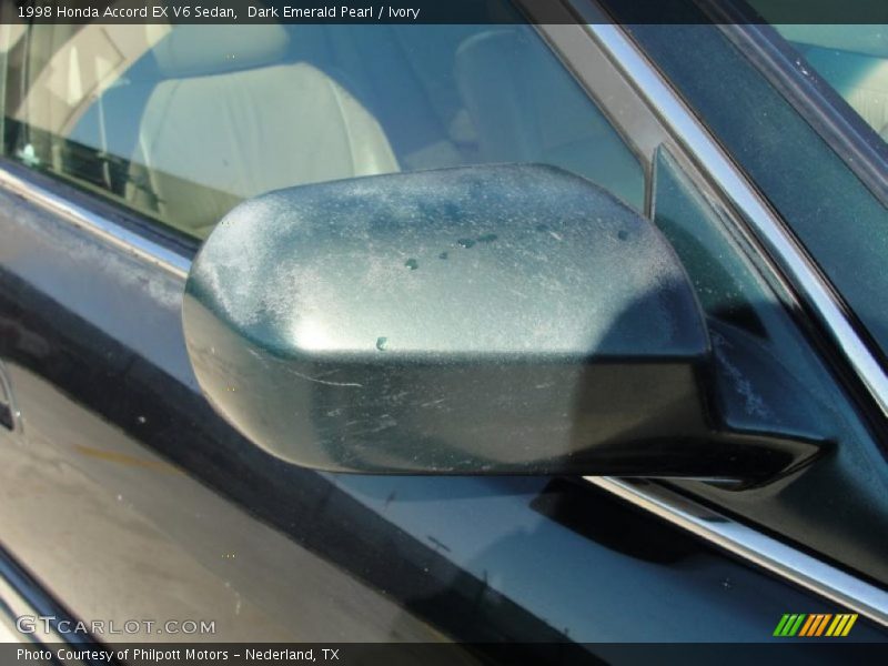 Dark Emerald Pearl / Ivory 1998 Honda Accord EX V6 Sedan