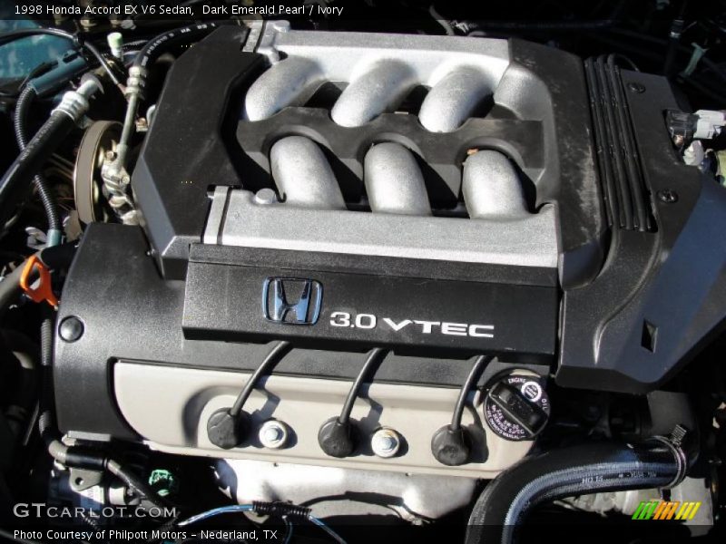  1998 Accord EX V6 Sedan Engine - 3.0L SOHC 24V VTEC V6