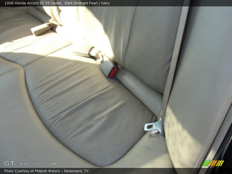 Dark Emerald Pearl / Ivory 1998 Honda Accord EX V6 Sedan