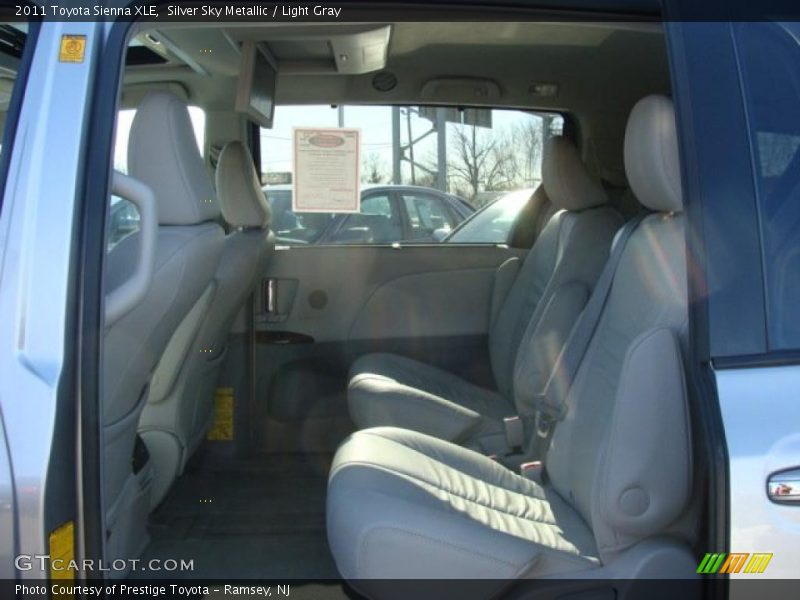 Silver Sky Metallic / Light Gray 2011 Toyota Sienna XLE