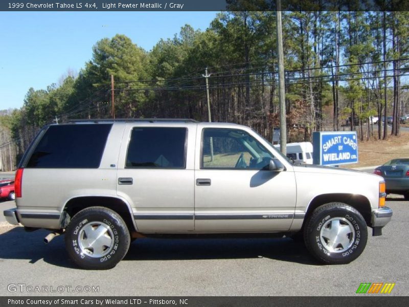 Light Pewter Metallic / Gray 1999 Chevrolet Tahoe LS 4x4