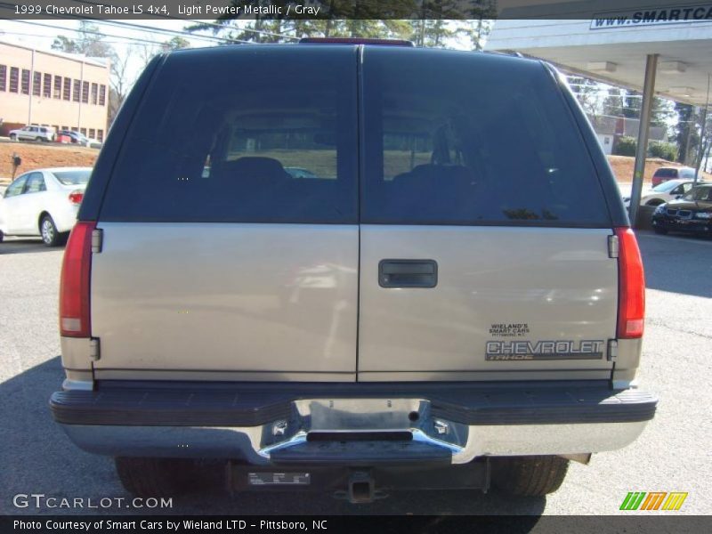 Light Pewter Metallic / Gray 1999 Chevrolet Tahoe LS 4x4