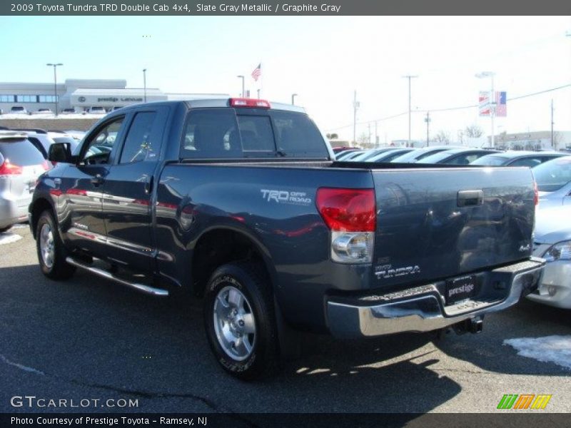 Slate Gray Metallic / Graphite Gray 2009 Toyota Tundra TRD Double Cab 4x4