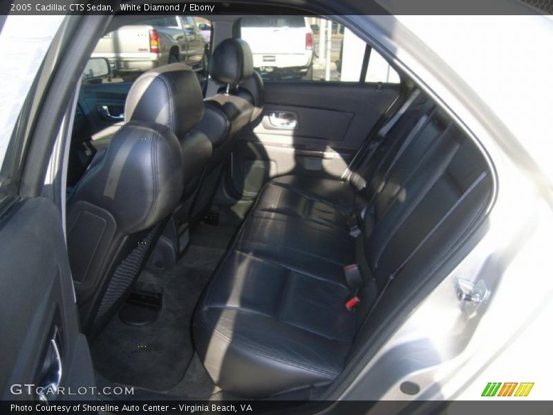 White Diamond / Ebony 2005 Cadillac CTS Sedan
