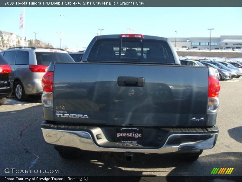 Slate Gray Metallic / Graphite Gray 2009 Toyota Tundra TRD Double Cab 4x4