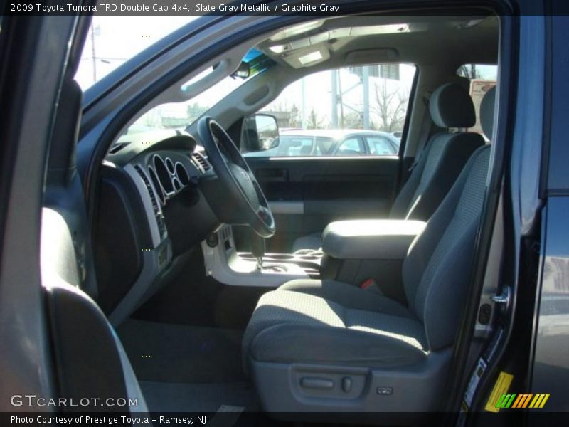 Slate Gray Metallic / Graphite Gray 2009 Toyota Tundra TRD Double Cab 4x4