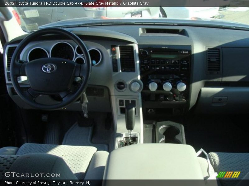 Slate Gray Metallic / Graphite Gray 2009 Toyota Tundra TRD Double Cab 4x4