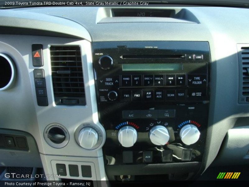 Slate Gray Metallic / Graphite Gray 2009 Toyota Tundra TRD Double Cab 4x4