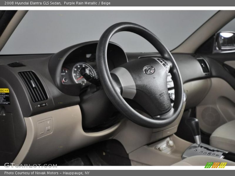 Dashboard of 2008 Elantra GLS Sedan