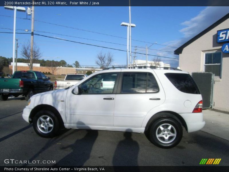 Polar White / Java 2000 Mercedes-Benz ML 320 4Matic