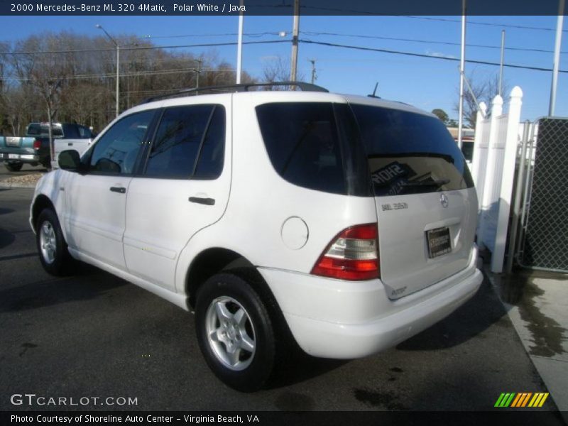 Polar White / Java 2000 Mercedes-Benz ML 320 4Matic