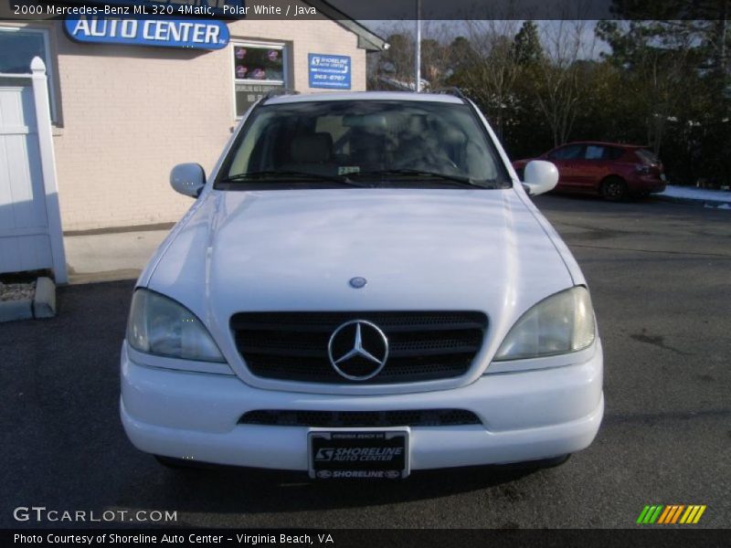 Polar White / Java 2000 Mercedes-Benz ML 320 4Matic