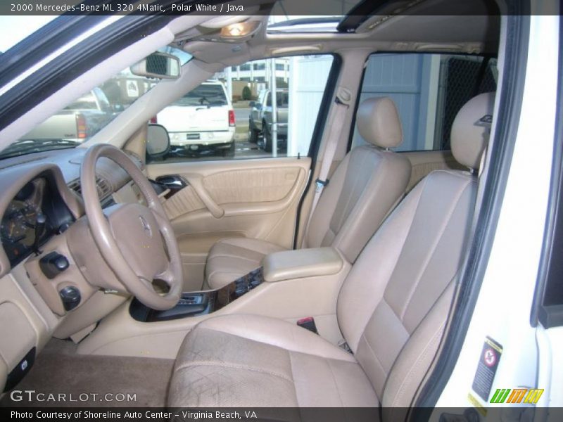 Polar White / Java 2000 Mercedes-Benz ML 320 4Matic