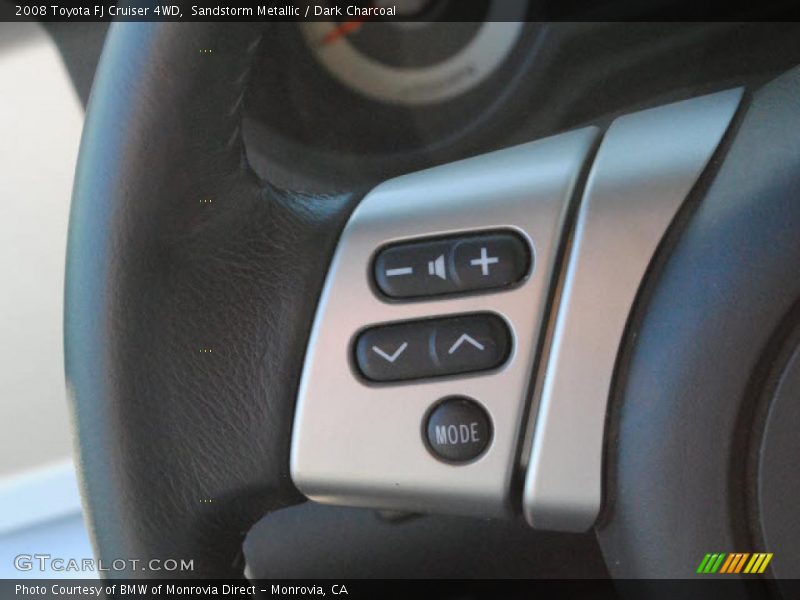 Sandstorm Metallic / Dark Charcoal 2008 Toyota FJ Cruiser 4WD