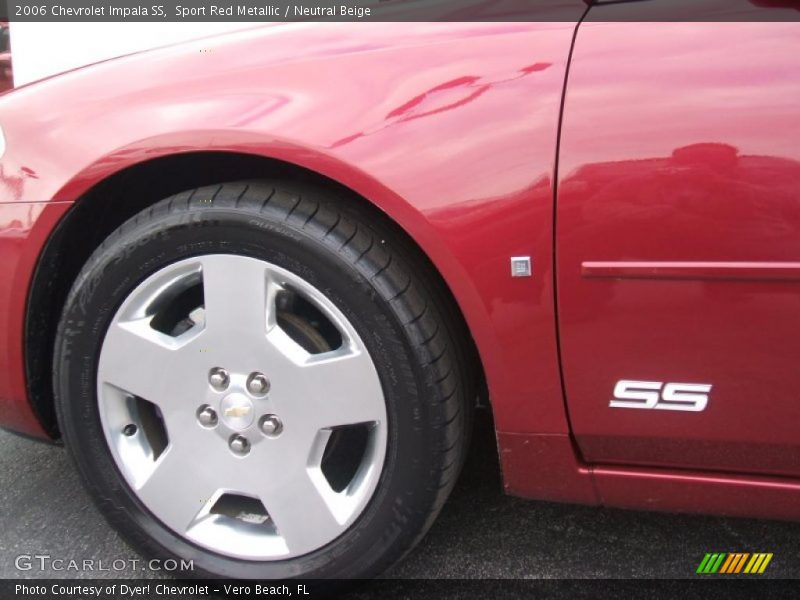 Sport Red Metallic / Neutral Beige 2006 Chevrolet Impala SS