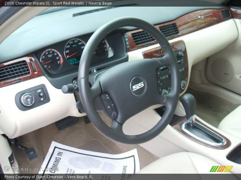 Sport Red Metallic / Neutral Beige 2006 Chevrolet Impala SS