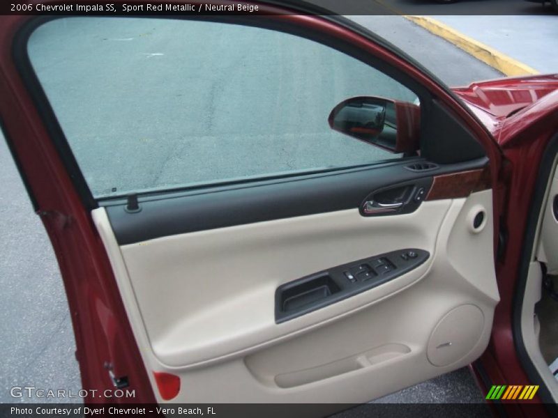Sport Red Metallic / Neutral Beige 2006 Chevrolet Impala SS
