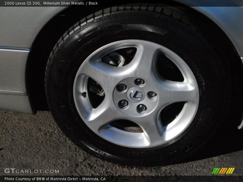 Millenium Silver Metallic / Black 2000 Lexus GS 300