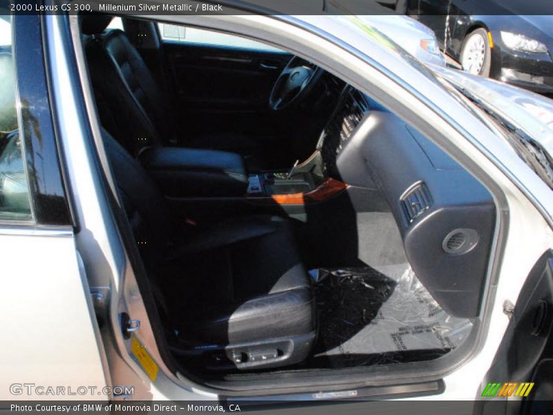 Millenium Silver Metallic / Black 2000 Lexus GS 300