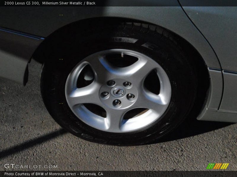 Millenium Silver Metallic / Black 2000 Lexus GS 300