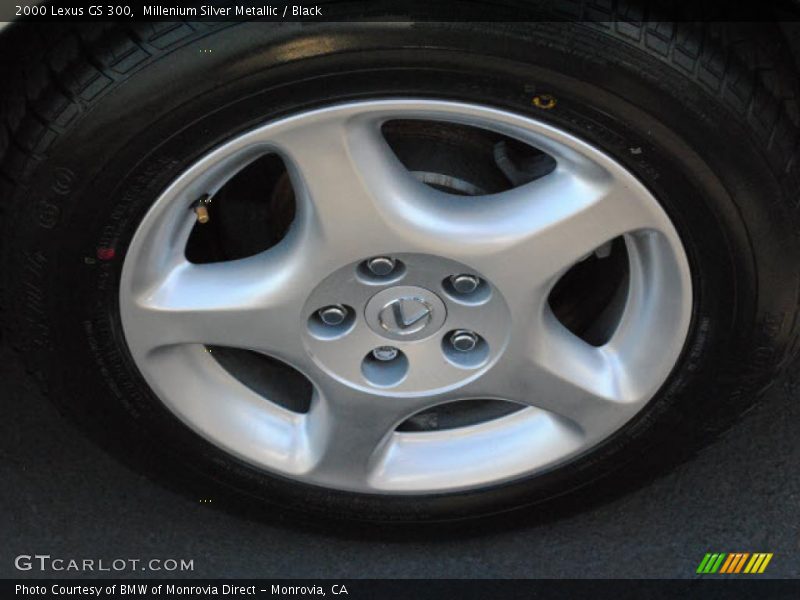 Millenium Silver Metallic / Black 2000 Lexus GS 300