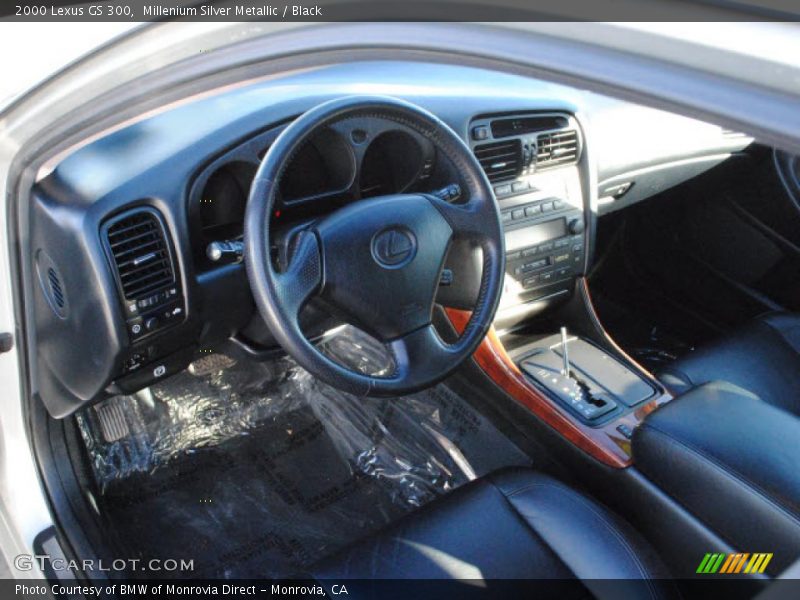 Millenium Silver Metallic / Black 2000 Lexus GS 300