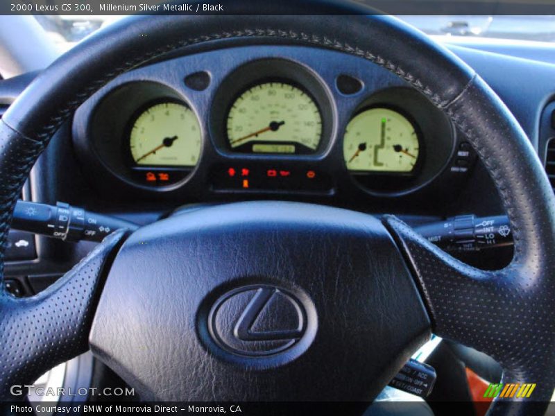 Millenium Silver Metallic / Black 2000 Lexus GS 300