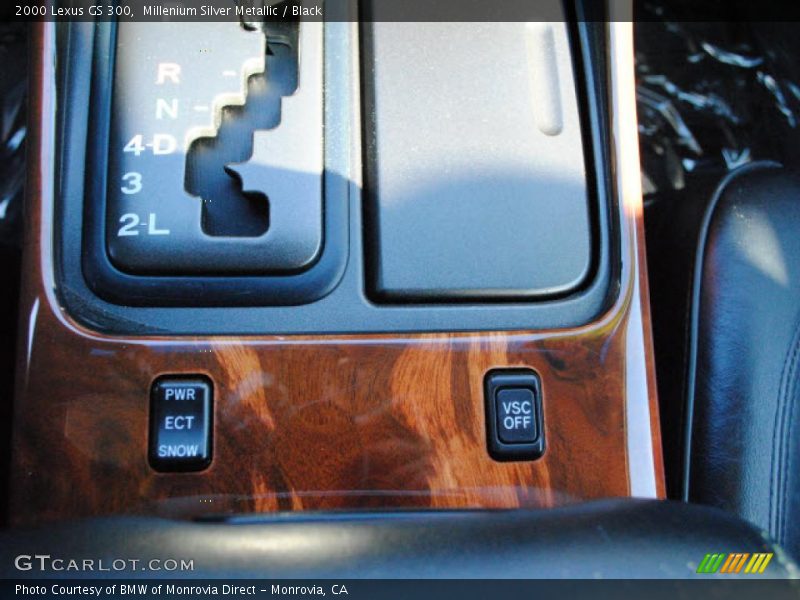Millenium Silver Metallic / Black 2000 Lexus GS 300