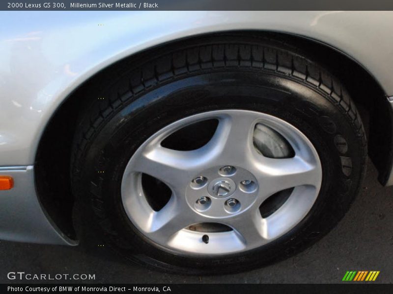 Millenium Silver Metallic / Black 2000 Lexus GS 300
