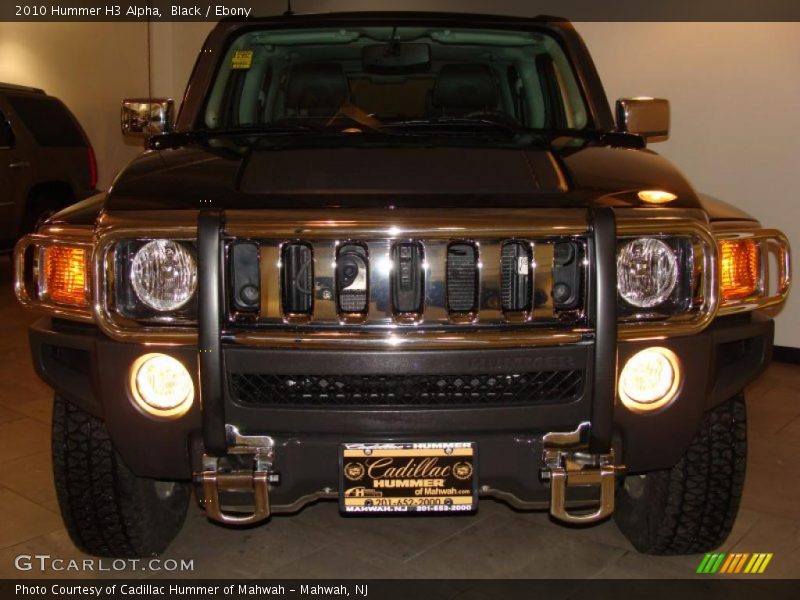 Black / Ebony 2010 Hummer H3 Alpha
