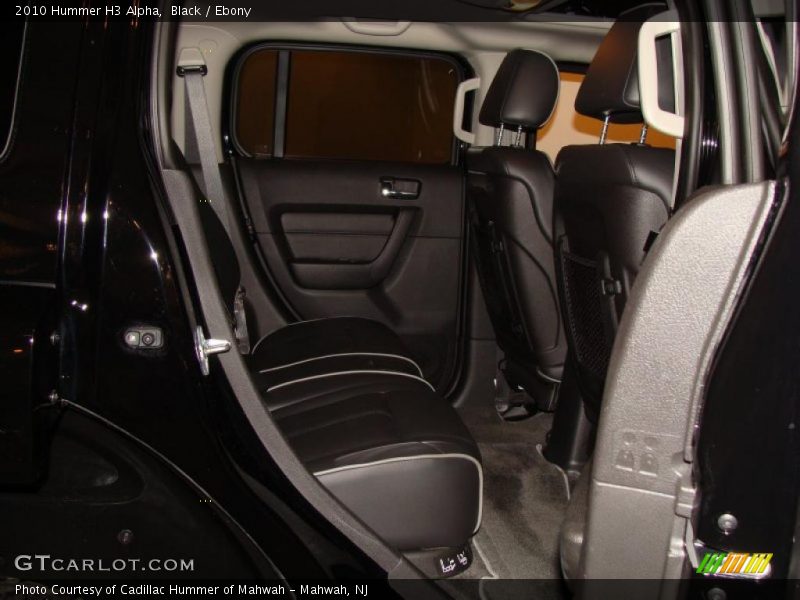 Black / Ebony 2010 Hummer H3 Alpha