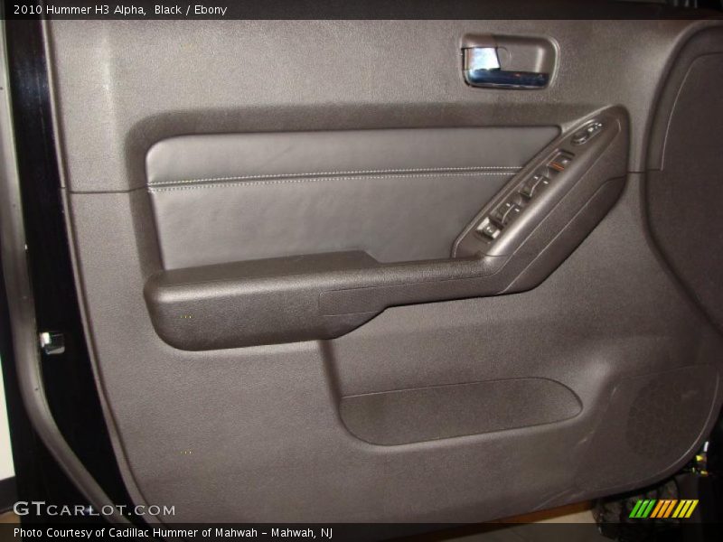 Black / Ebony 2010 Hummer H3 Alpha