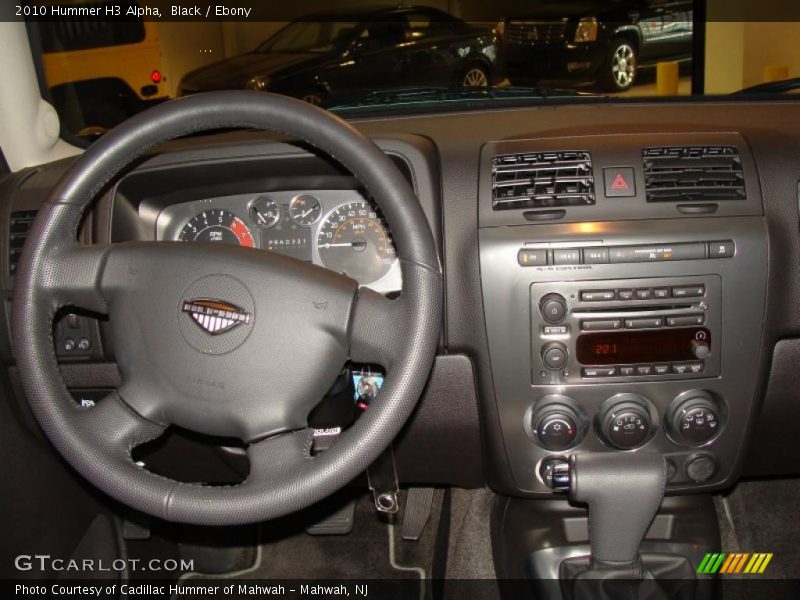 Black / Ebony 2010 Hummer H3 Alpha