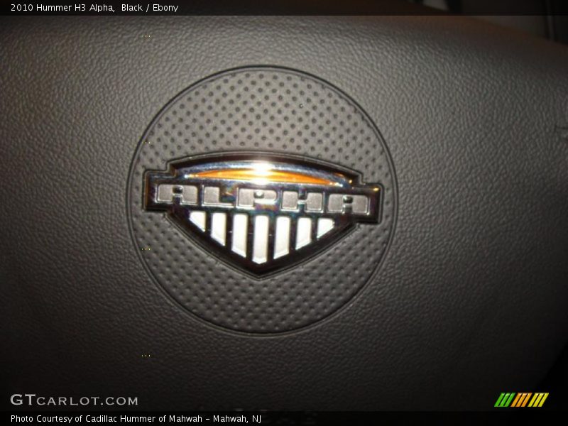 Black / Ebony 2010 Hummer H3 Alpha
