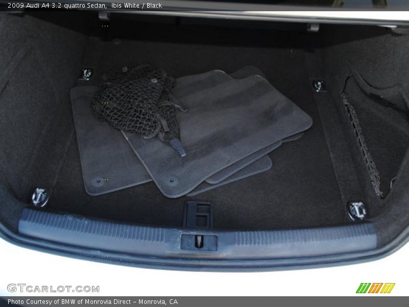 Ibis White / Black 2009 Audi A4 3.2 quattro Sedan