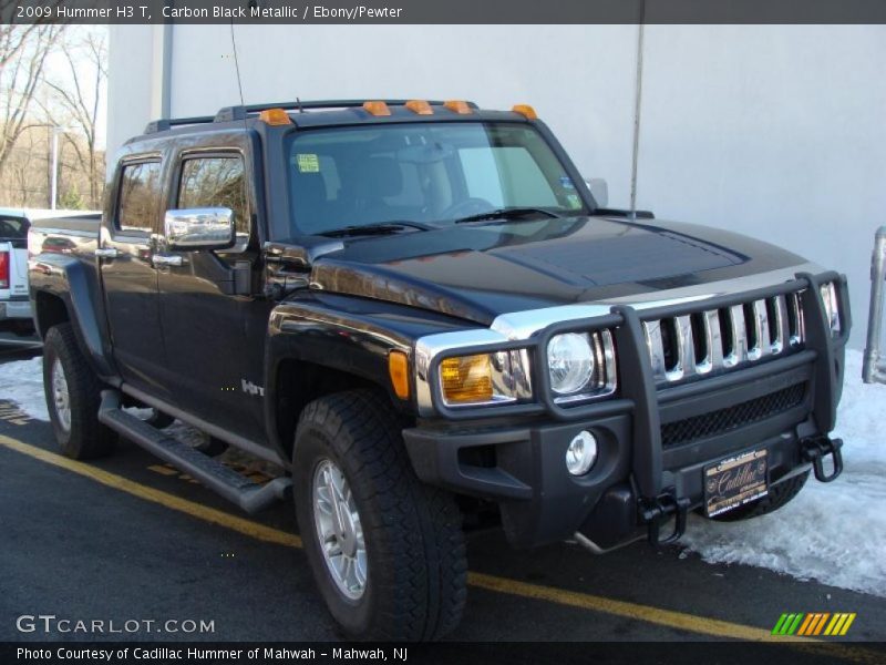 Carbon Black Metallic / Ebony/Pewter 2009 Hummer H3 T