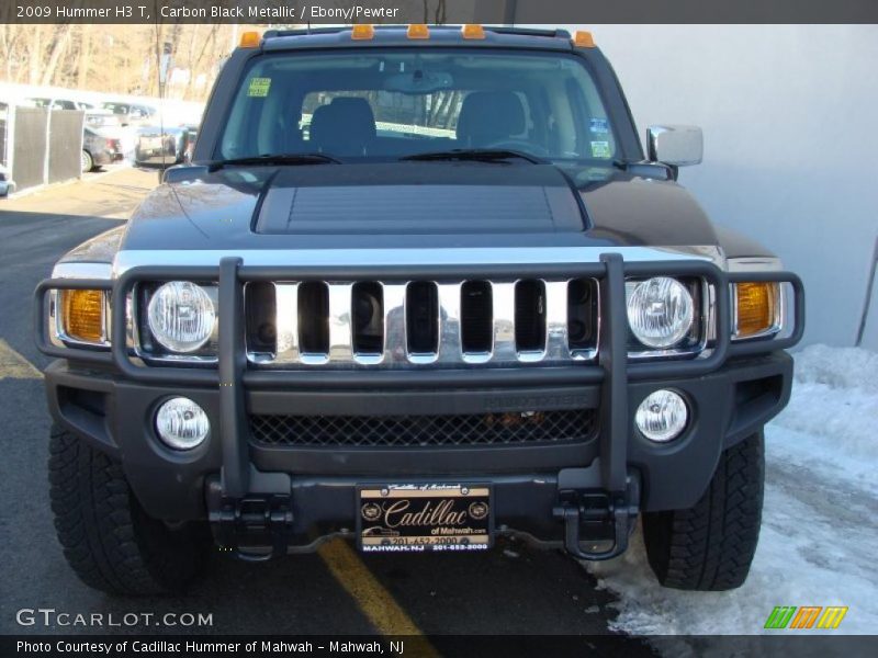 Carbon Black Metallic / Ebony/Pewter 2009 Hummer H3 T
