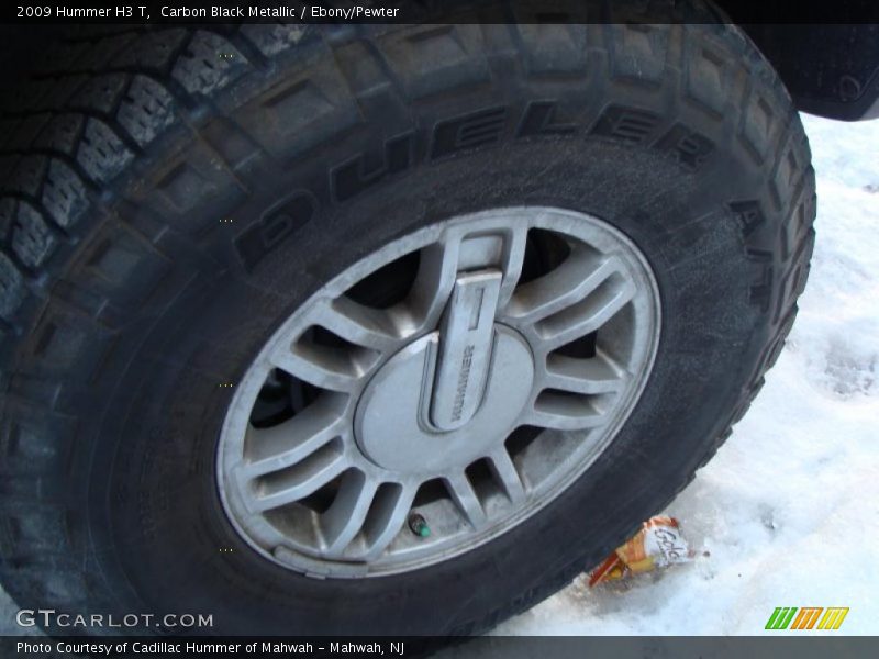 Carbon Black Metallic / Ebony/Pewter 2009 Hummer H3 T