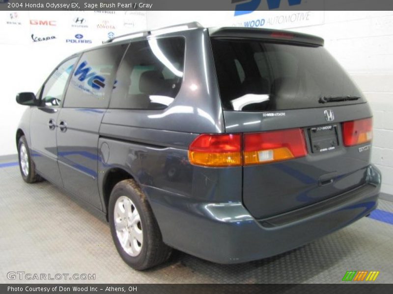 Sage Brush Pearl / Gray 2004 Honda Odyssey EX