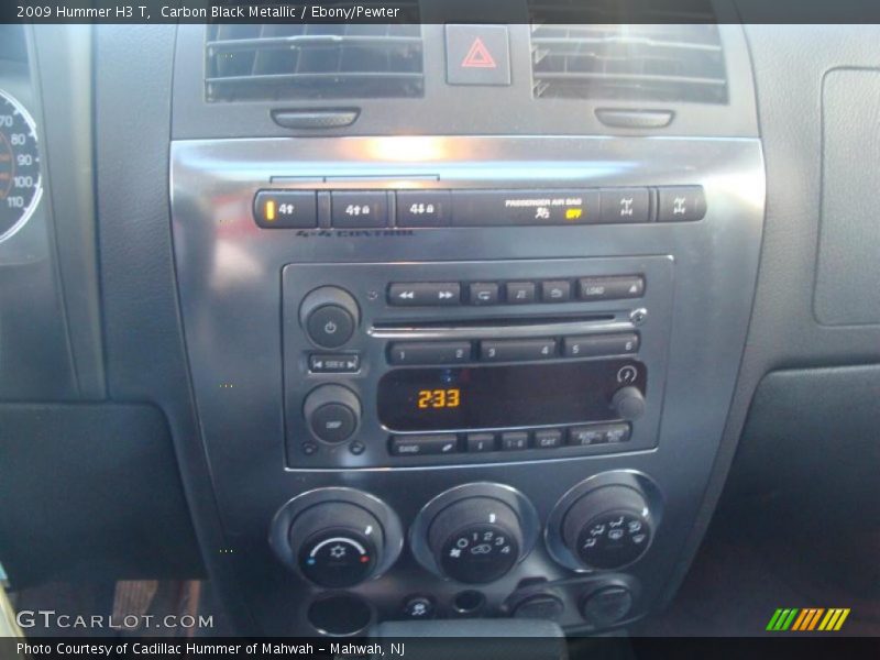 Carbon Black Metallic / Ebony/Pewter 2009 Hummer H3 T