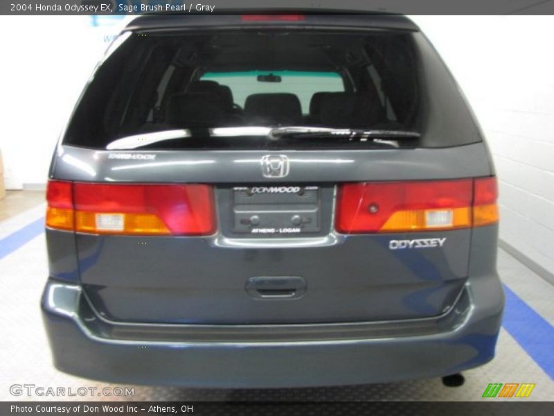 Sage Brush Pearl / Gray 2004 Honda Odyssey EX