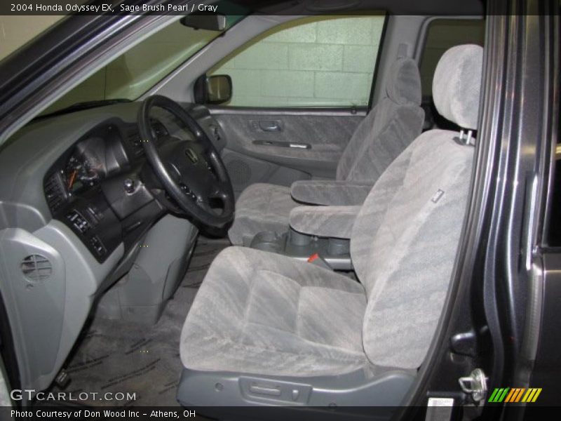 Sage Brush Pearl / Gray 2004 Honda Odyssey EX