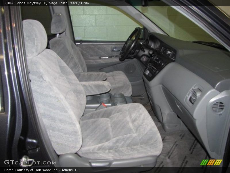 Sage Brush Pearl / Gray 2004 Honda Odyssey EX
