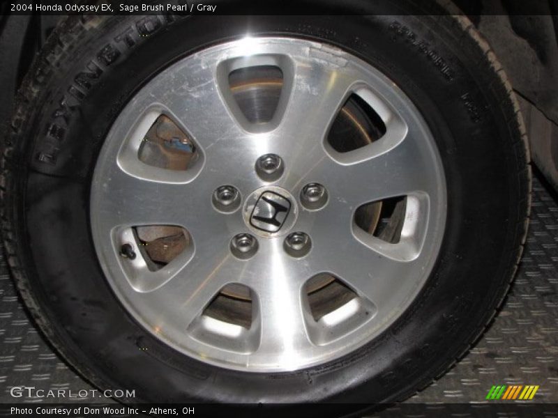 Sage Brush Pearl / Gray 2004 Honda Odyssey EX