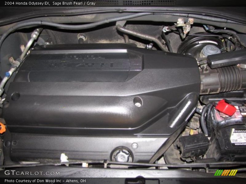 Sage Brush Pearl / Gray 2004 Honda Odyssey EX